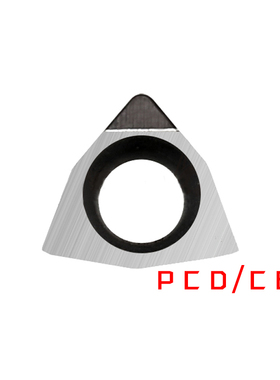 金刚石刀片 PCD铝铜CBN淬火钢WBGT060102/WBMT060104 高光车刀粒