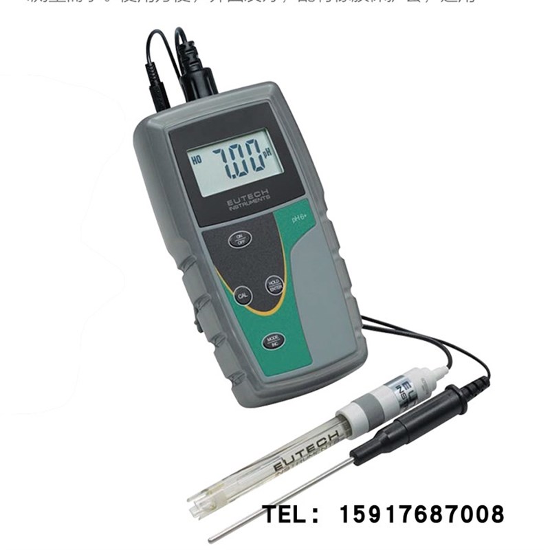 EUTECH优特 PH6+  PH/ORP/离子便携式仪表 温度 ION6+ 精度0.01PH