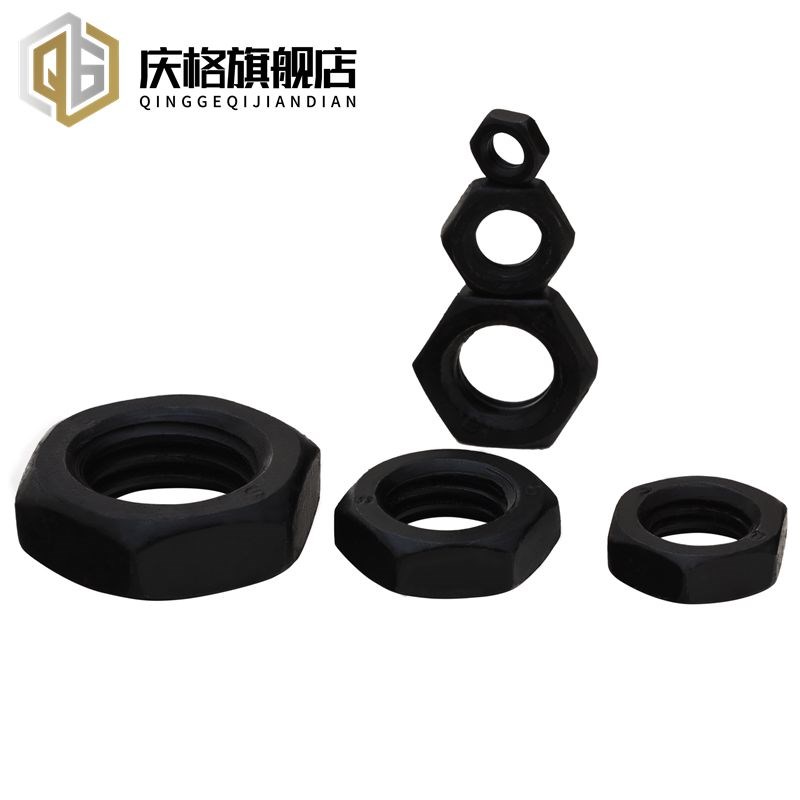 8.8级GB6173/6172 细牙/标准牙六角薄螺母细牙薄螺母M8-M56