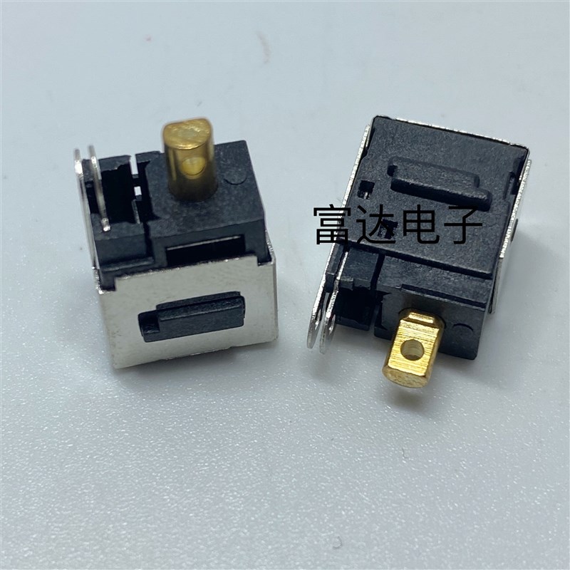 立式镀银/镀金10A大电流dc电源插座 5521/5525 三脚dc母座DC-112