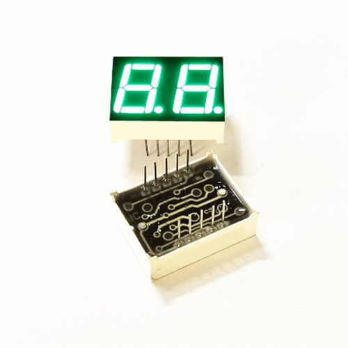 0.56英寸2位超亮翠绿 纯绿数码管5261AGG5261BGG 5621APG BPG