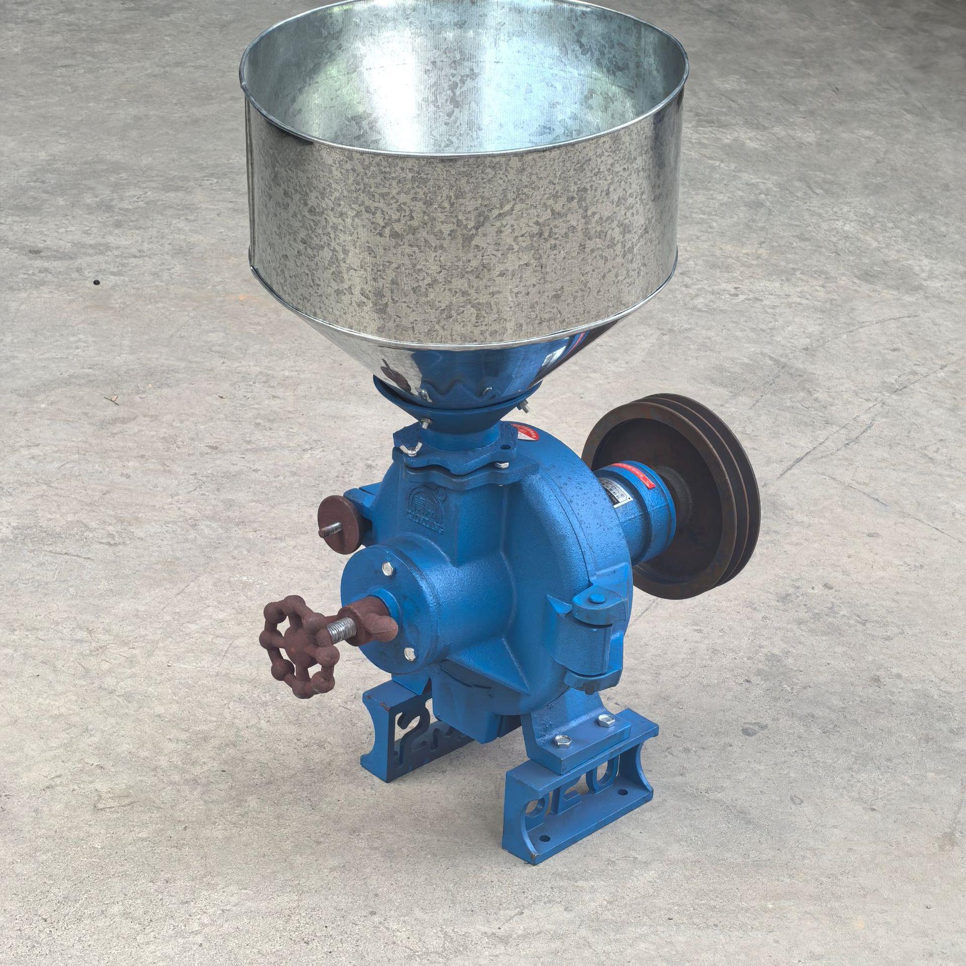 牌250钢片式磨粉机磨浆机大型钢磨五谷杂粮磨粉机干湿两用