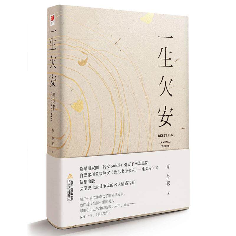 【正版图书】一生欠安李梦霁著北岳文艺出版社9787537847759