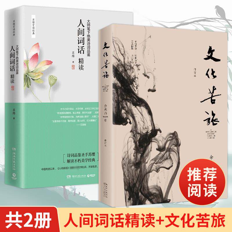 【正版】人间词话精读大师笔下Z美诗词品鉴苏缨 著湖南文艺出版社