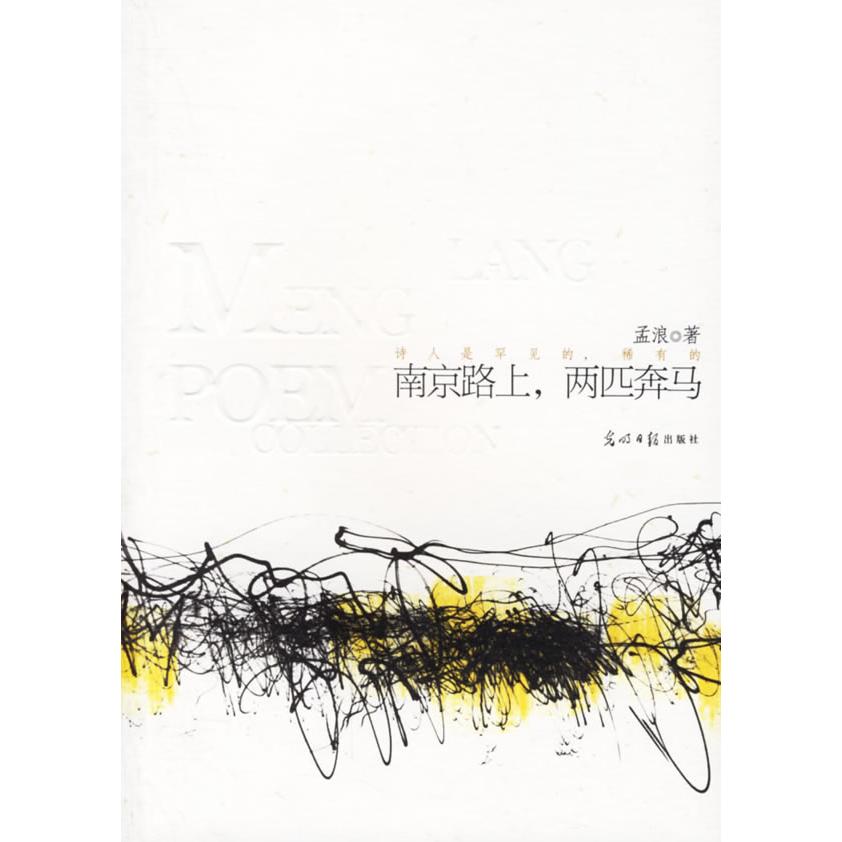 【正版图书】南京路上两匹奔马孟浪光明日报出版社9787802062405