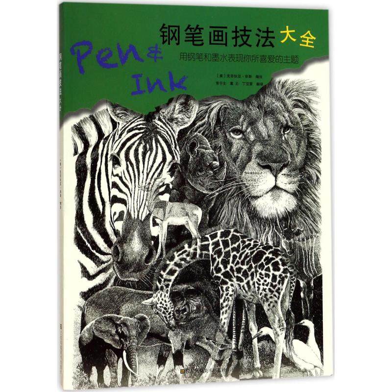 【保正版】钢笔画技法大全用钢笔和墨水表现你所喜爱的主题常宁生葛云丁亚雷译江苏凤凰美术出版社9787558025112