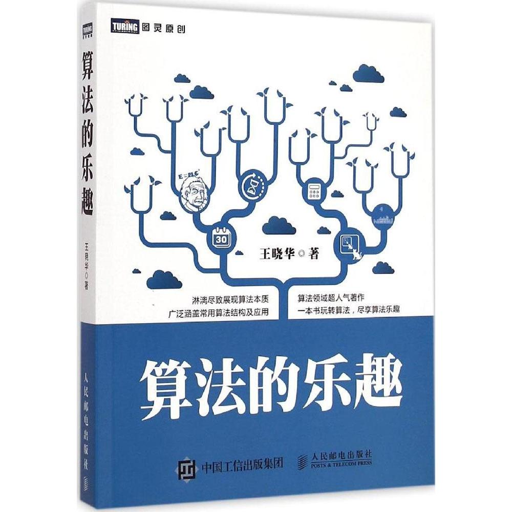 【正版书籍】算法的乐趣王晓华著人民邮电出版社