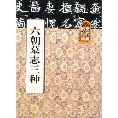 【保正版】六朝墓志三种薛建华言尧明编艺术书上海人民美术出版社