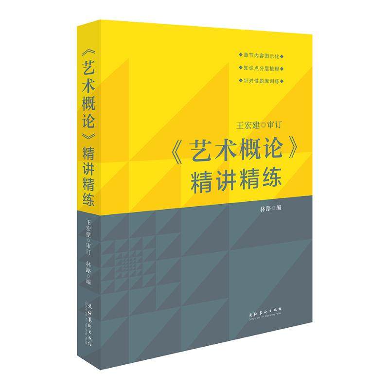 【正版书籍】艺术概论精讲精练王宏建审订王宏建审订林路主文化艺术出版社9787503971730