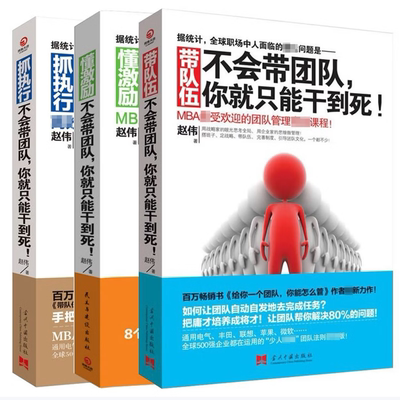 带队伍懂激励抓执行不会带团队你就只能干到死MBA的团队管理高级课程赵伟著管理书当代中国出版社C