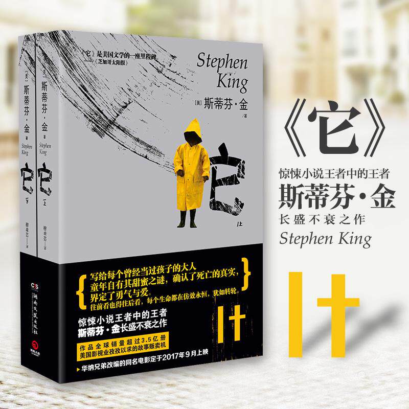 【保正版】它斯蒂芬金著湖南文艺出版社9787540479503