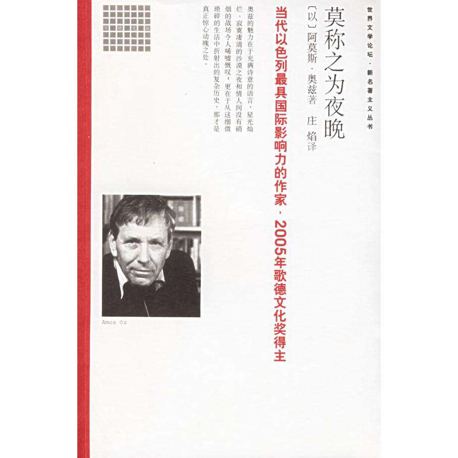 【正版图书】莫称之为夜晚世界文学论坛新名著主义丛书以奥兹庄焰译南海出版社9787544227148