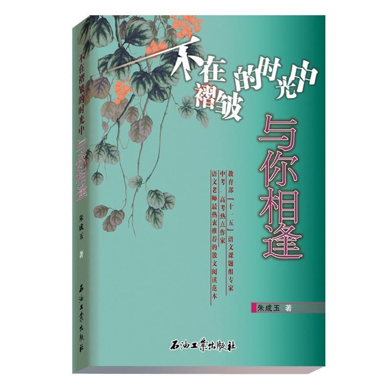 【正版图书】不在褶皱的时光中与你相逢朱成玉著文学书石油工业出版社