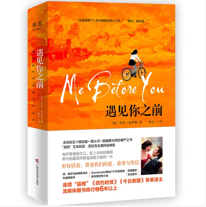 遇见你之前乔乔莫伊斯著广西科学技术出版社9787555110811C