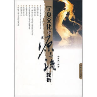 著宁夏人民出版 正版 源与流探析杨春光 宁夏文化 社9787227037651 书