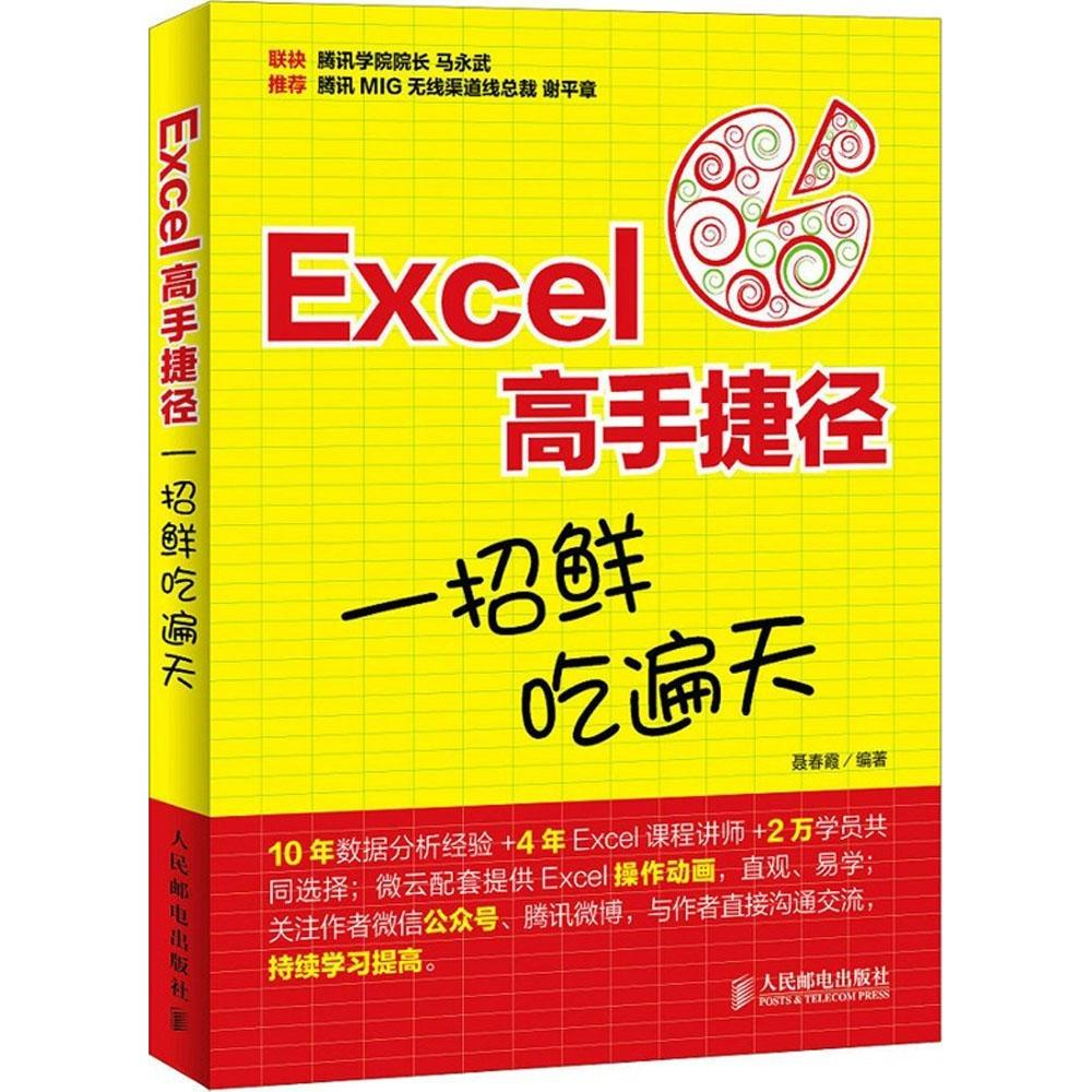 【正版书籍】Excel高手捷径一招鲜吃遍天 聂春霞著 人民邮电出版社
