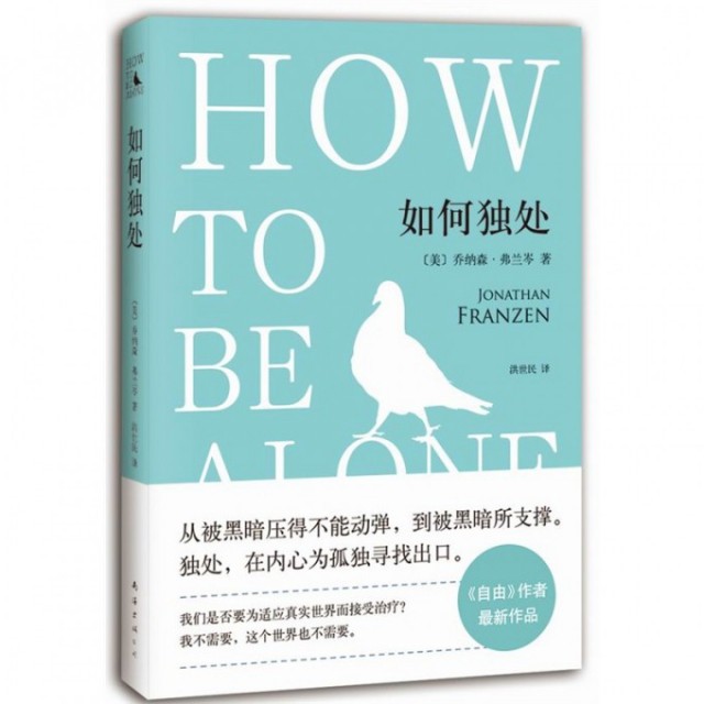 【正版图书】如何独处美乔纳森弗兰岑洪世民译南海出版社9787544278355
