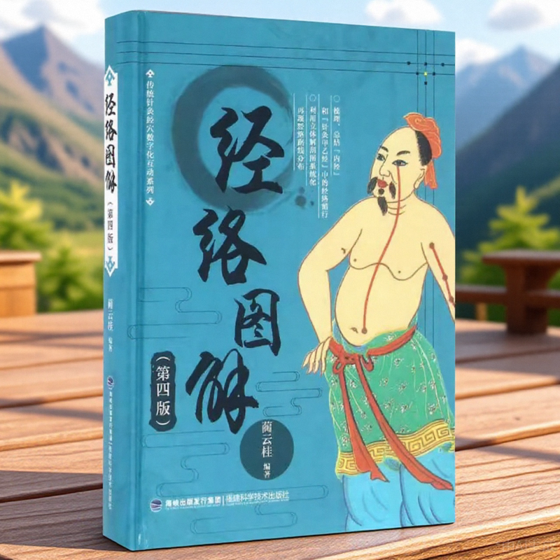 经络图解第四版蔺云桂著福建科技出版社9787533548926
