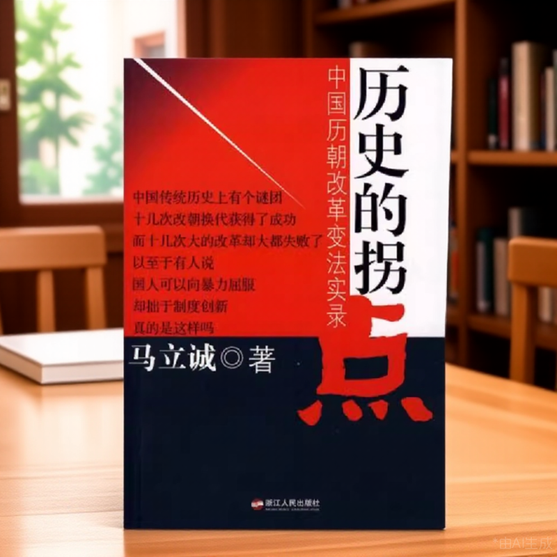历史的拐点中国历朝改革变法实录马立诚著浙江人民出版社9787213036774