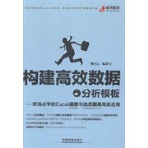 【正版书籍】构建数据分析模板职场必学的Excel函数与动态图表高级应用韩小良中国铁道出版社