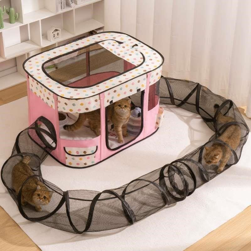新款方形猫笼猫咪产房猫窝待产窝封闭式防蚊帐篷繁殖待产箱套装待,宠物/宠物食品及用品,猫笼子/猫别墅,淘宝优惠券,粉丝福利购,淘宝优惠卷