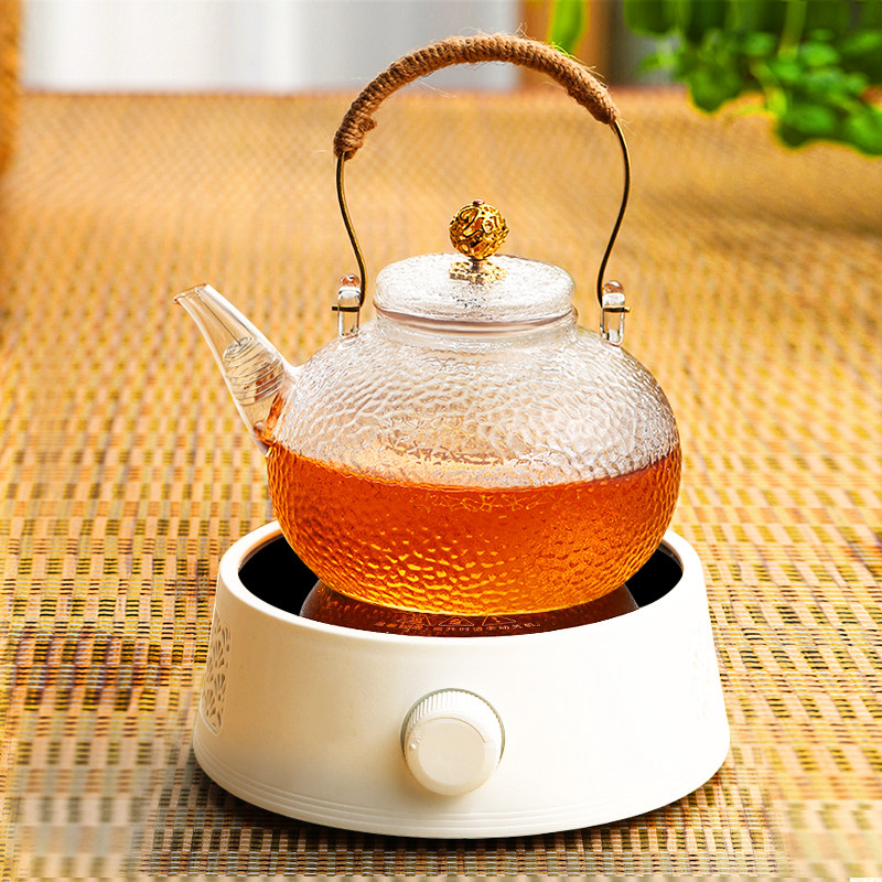 围炉煮茶玻璃茶壶泡茶家用耐高温煮茶器明火提梁壶烧水花茶壶套装,餐饮具,茶壶,淘宝优惠券,粉丝福利购,淘宝优惠卷