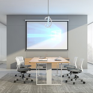 圣奥sunon会议桌长桌简约现代办公室桌椅组合长方形商务洽谈条桌
