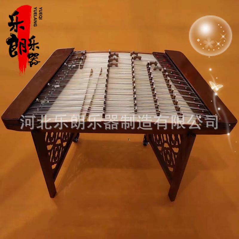 扬琴便携工厂硬木初学花梨木小扬琴乐器演奏琴练习琴全套配件