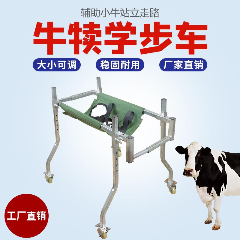 牛犊学步车犊牛用辅助站立器小牛支架康复车犊牛套养牛用品养殖