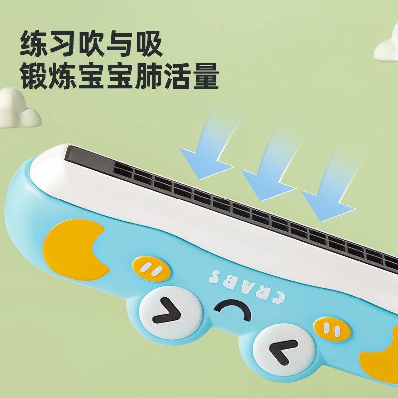 儿童口琴玩具宝宝婴幼专用乐器小喇叭可吹哨入门初学者易学口风琴,玩具/童车/益智/积木/模型,吹奏玩具/乐器,淘宝优惠券,粉丝福利购,淘宝优惠卷
