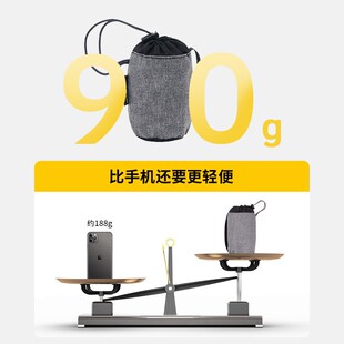 PACOONE充气枕头户外露营吹气腰靠颈枕旅行出差便携式睡觉神器