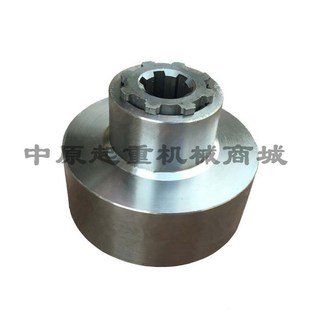 10T江阴联轴器 江阴电动葫芦用联轴器 花键套45号钢锻打