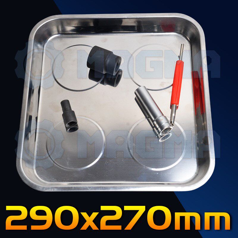 方形磁碗磁力吸盘螺丝零件吸纳盘汽车维修磁性工具270mm*290mm