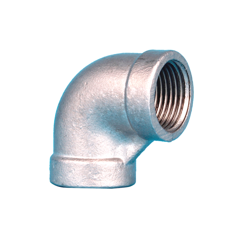 304不锈钢内丝弯头90度直接变径弯管内螺纹接头水管配件4分6分1寸