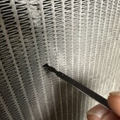 水箱散热片通条捅条尺修复工具签子散热器铝片拨片冷凝器梳子