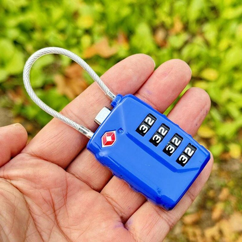 美冠卫士 旅行航空TSA海关密码锁行李箱锁锁行李包防盗拉链迷你锁