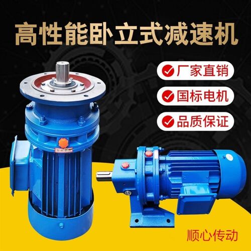 行星摆线针轮减速机带电机立式卧式小型减速机齿减速机BLD/XLD