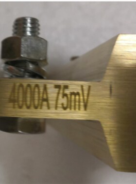 直流分流器 FL-2 0.5 4000A FL39-4000A 75MV 0.5级 FL-39
