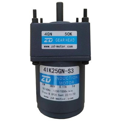 ZD交流减速电机马达4IK25GN-S3/4GN50K