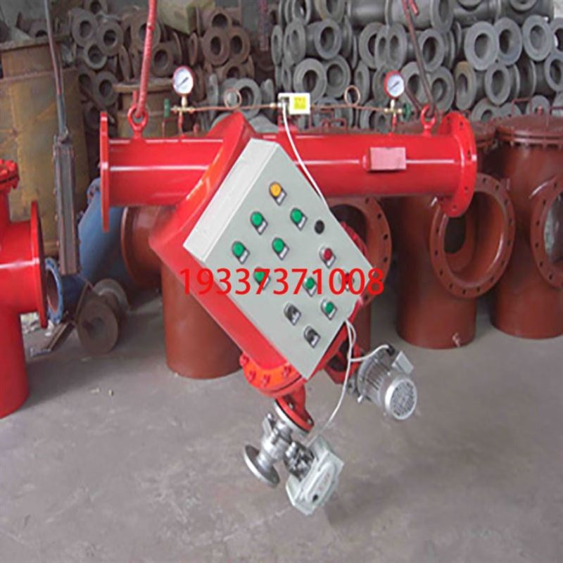 Y型手摇刷式过滤器 304 316L不锈刚全自动除污器 Y型刮刀式过滤器