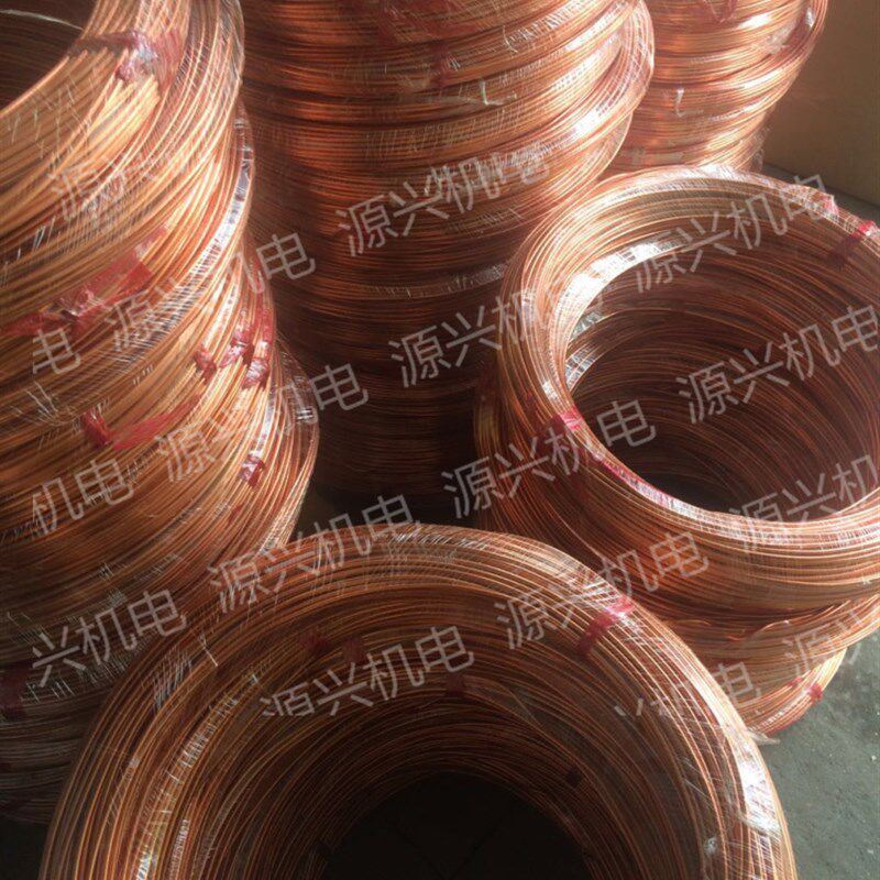 铜镀铝管 铝管 铜包铝管 铜管 足米 4/6/8/10/12mm 润滑管 包邮