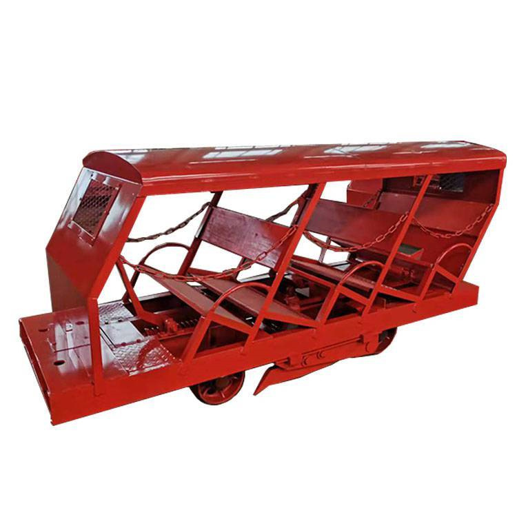 煤矿平巷人车运输设备 斜井人车设备 PRC6-6/3平巷人车 爆轨人车