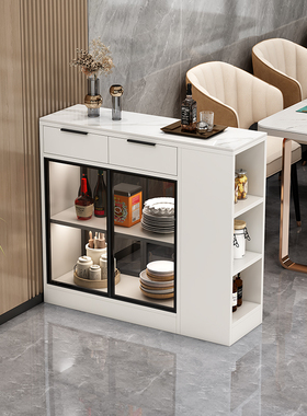 蜂窝铝隔断柜矮柜储物柜玄关柜家用现代简约门厅柜沙发侧边收纳柜