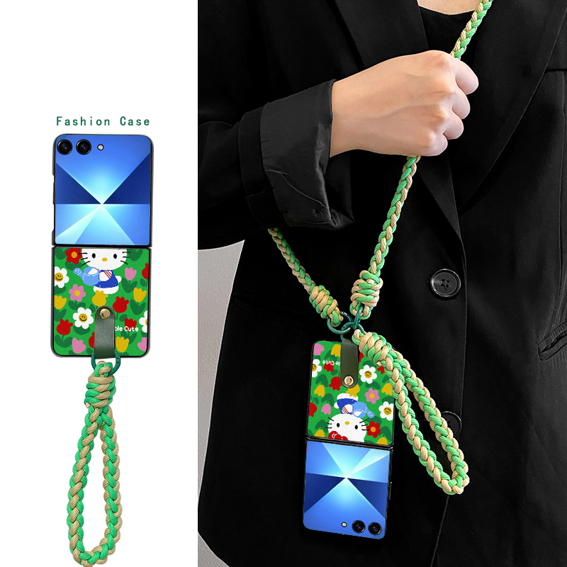 适用于三星zflip7手机壳小清新