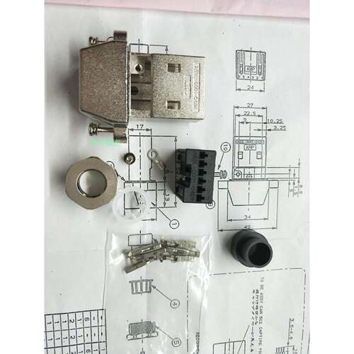 FANUC 发那科 A63L-0001-0428 老式动力线插头6孔