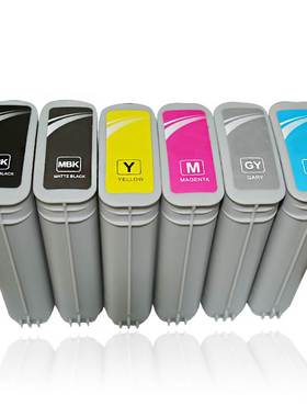 适用HP T790墨盒 T620 T1100 T1300绘图仪墨盒 T2300ps打印机墨水