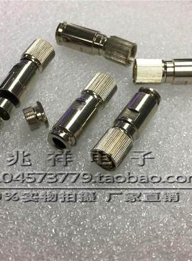 铜2兆/2M L9-J-3同轴连接器 装接式75-3终端机 DDF跳线接头L9接头