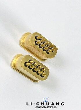 J30JM1矩形连接器J30JM1-9ZKS19 插座新品销售9芯