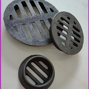 铸铁内插式简易地漏50 75 110 160PVC管内插承重盖子桥梁泄水篦子