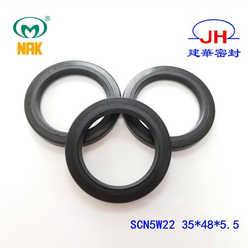 台湾NAK伊顿摆线液压马达油封EATON耐高压骨架SCN5W22 /35*48*5.5